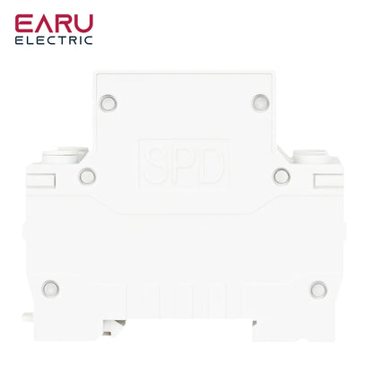 SPD AC 385V 1P 2P 3P 4P 20KA 30KA 40KA 60KA House Lightning Surge Protector Protective Solar PV Low-Voltage Arrester Device