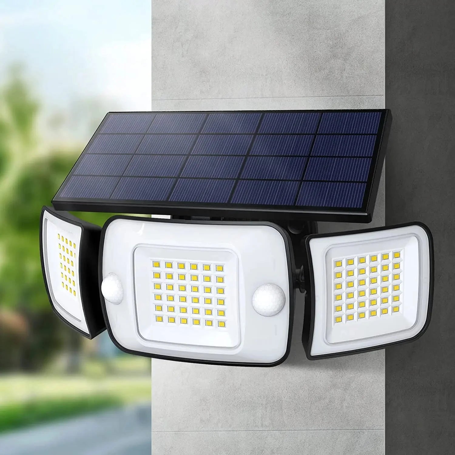 Solar Lights Outdoor with 3 Modes Motion Sensor Super Bright Wall Lamp IP65 Waterproof - 54 Energy - Renewable Energy Store