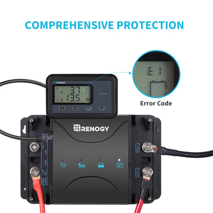 Monitoring Screen for DC-DC MPPT Battery Charger