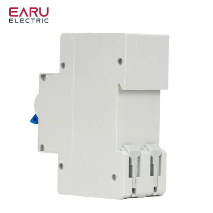 2P Tuya WiFi Smart Circuit Breaker MCB Timer Relay Switch Remote Control AC 63A 16A Power-off Memory Alexa Google Home Assistant