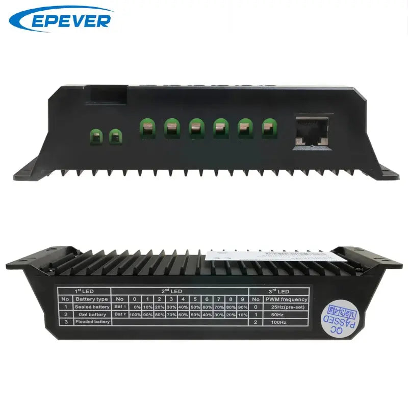 10A 12V/24V Work EPEVER Dual Battery Charger Solar Controller EPIP-COM PWM With MT-1 Optional EPsolar - 54 Energy - Renewable Energy Store