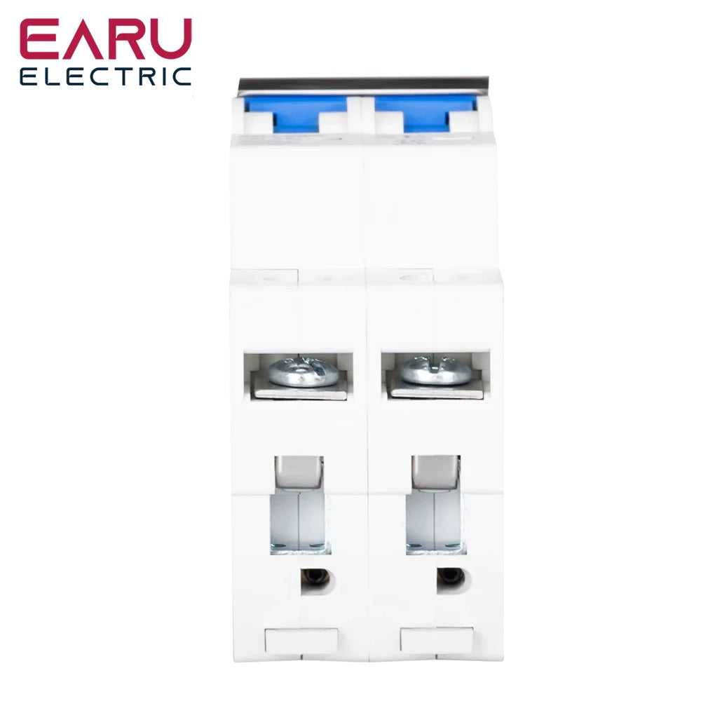 2P DC 1000V AC 400V MCB Solar PV Mini Circuit Breaker 6A-80A Overload Protection Short Circuit Protection  Switch Photovoltaic