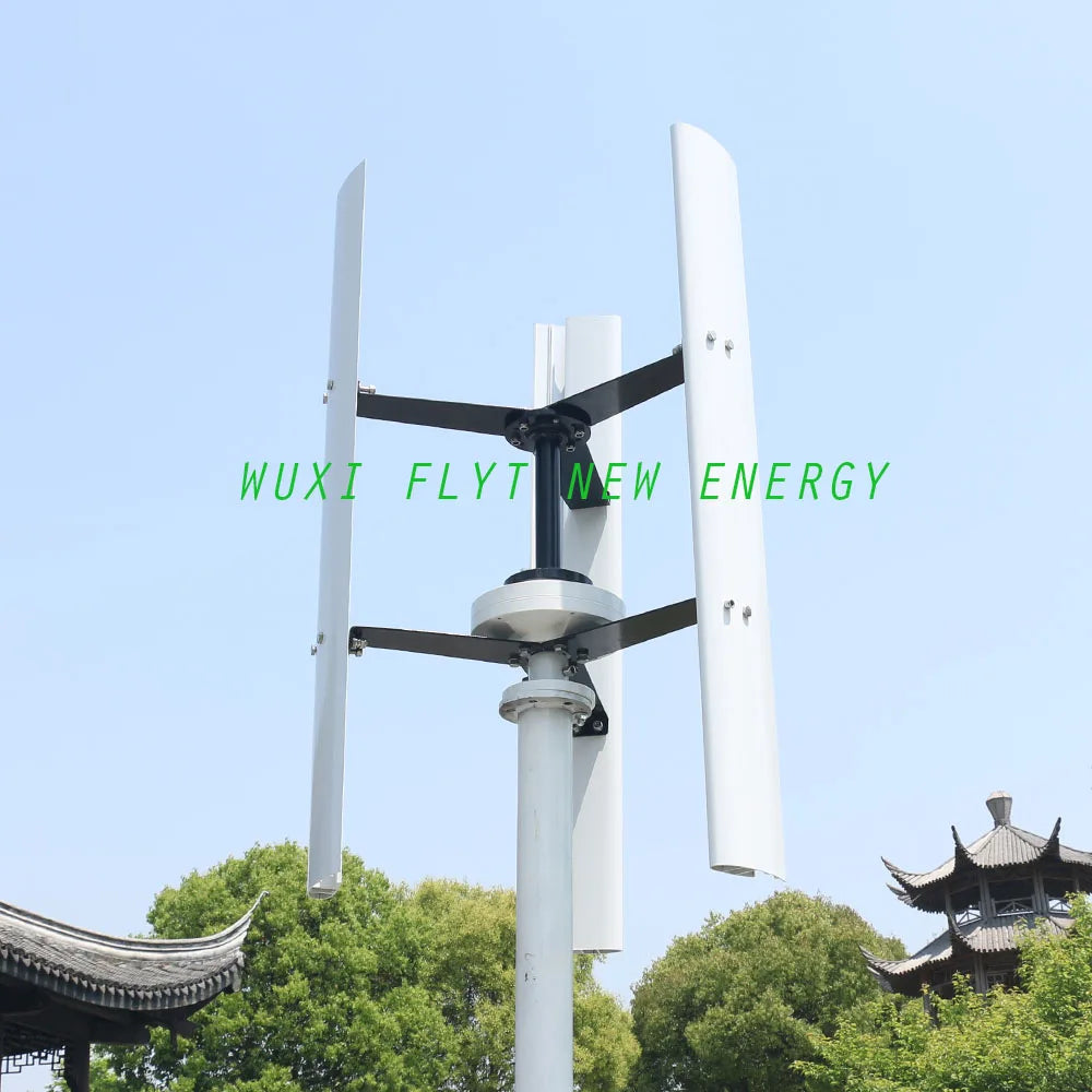 High Voltage Generator 1000W Vertical Axis Maglev Coreless Generator Kit 12V 24V 48V Wind Turbine With Low Rpm Power For Home