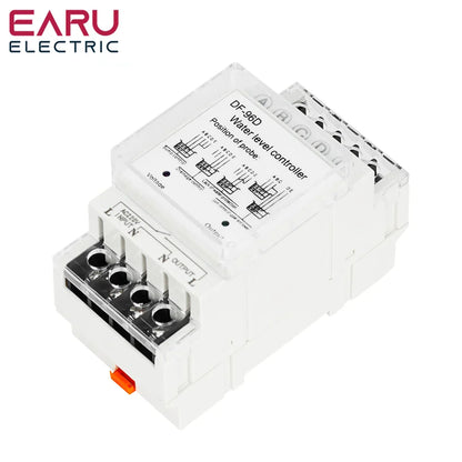 DF-96D DF-96DK Water Level Controller Switch AC 220V 25A Water Tank Liquid Level Detection Sensor Water Pump Controller 2M Wires