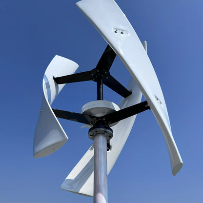 400W 600W 12V/24V/48V Vertical AXIS Permanent Maglev Wind Turbine Generator MPPT Controller Free Energy High Efficiency