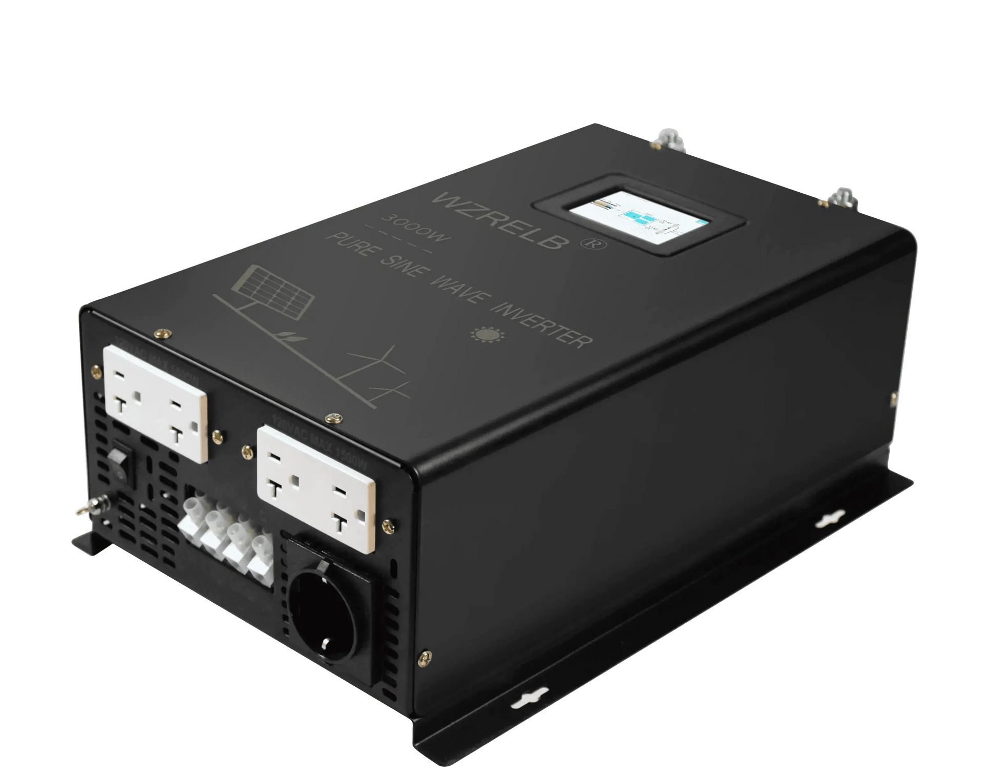 3000W Split-phase Pure Sine Wave Solar  Inverter 24V 220V Power Bank Inverter Solar Panel Converter 24V/48V DC to 220V/240V AC - 54 Energy - Renewable Energy Store