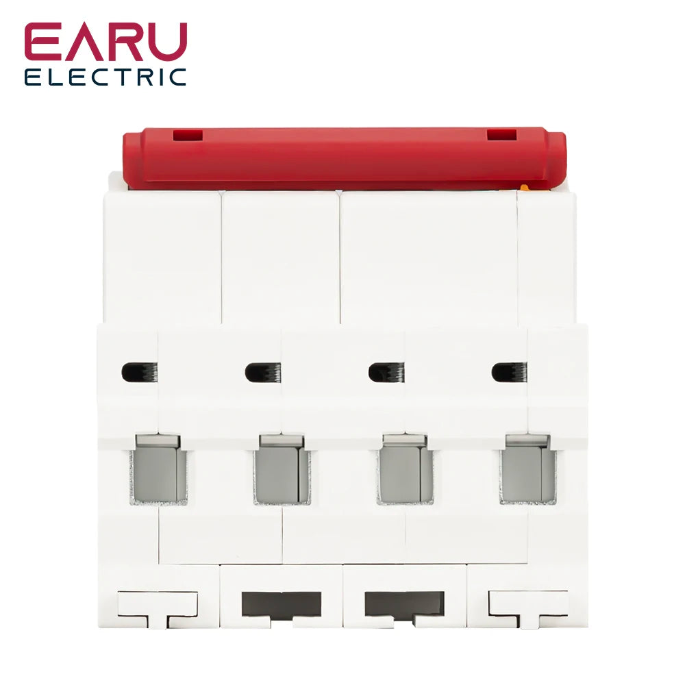 2P 4P AC 230V 400V Type A RCBO RCCB MCB Electronic Residual Current Circuit Breaker Over Short Current 30mA Leakage Protection