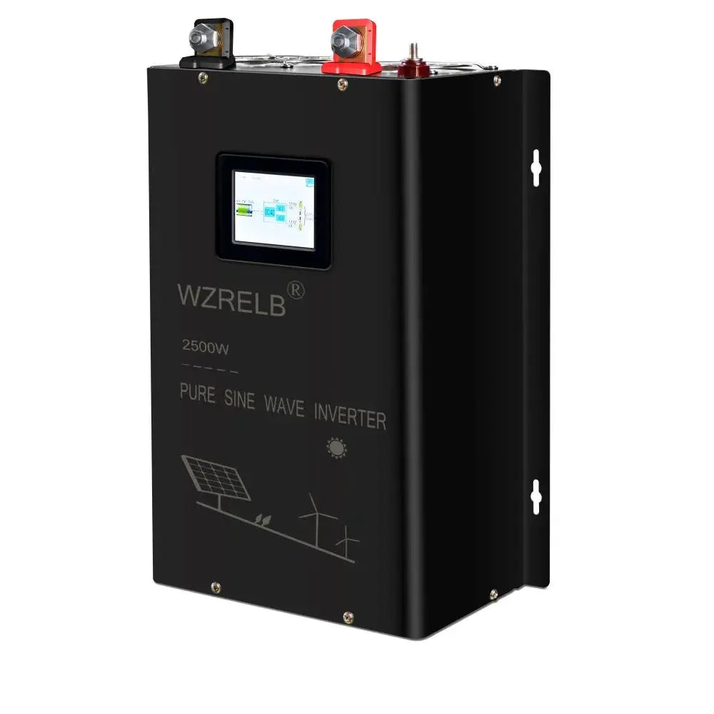 2500W Split phase Pure Sine Wave Inverter 24V/36V/48V/72V/96 DC to 110/220V,120/240V AC Converter Solar Panel Power Bank Battery - 54 Energy - Renewable Energy Store