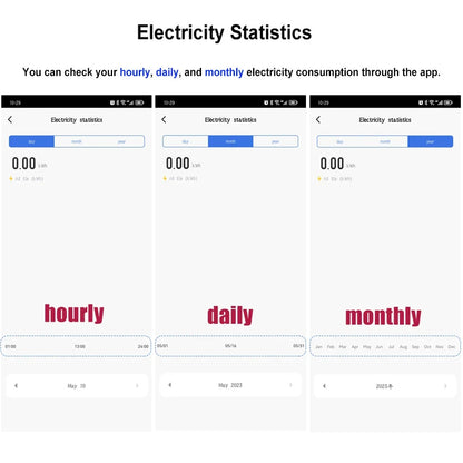 Tuya Smart Three-Phase Bidirectional Electricity Meter with WiFi & ZigBee for KWh Monitoring, featuring RS485 Interface AC 380V