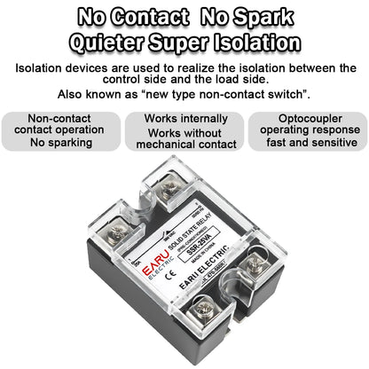 SSR-10VA 25VA 40VA Solid State Relay Voltage Regulator SSR 10-150A  AC 380V Output Potentiometer for PID Temperature Controller