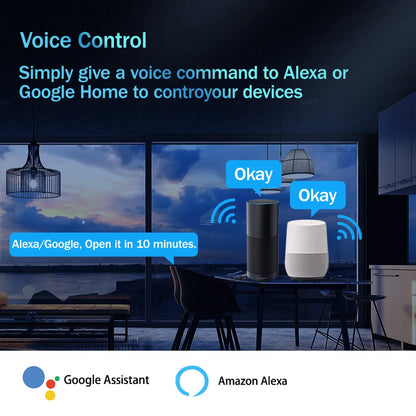 eWeLink WiFi Smart Remote Control 2/3/4P 125A AC 230V ATS Dual Power Automatic Transfer Electrical Selector Switch Uninterrupted