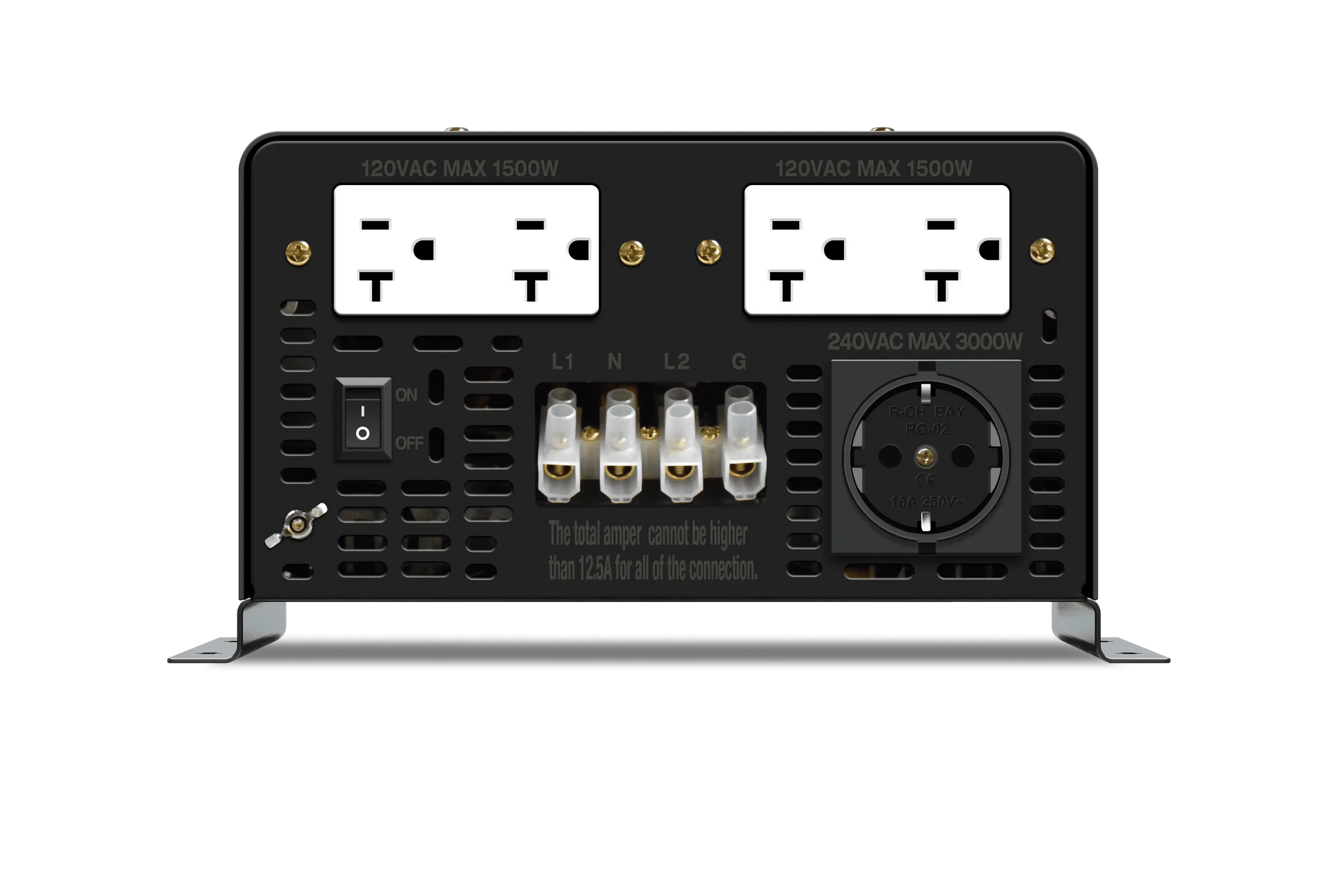 3000W Split-phase Pure Sine Wave Solar  Inverter 24V 220V Power Bank Inverter Solar Panel Converter 24V/48V DC to 220V/240V AC - 54 Energy - Renewable Energy Store