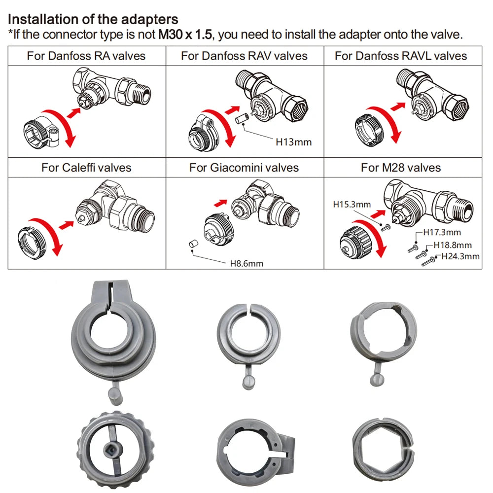 eWeLink App Smart ZigBee Thermostat Radiator TRV Programmable Actuator Heating Remote Temperature Controller Alexa Google Home