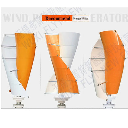 Vertical Axis Wind Turbine Generator 24-48V With MPPT Charge Controller 1000/2000W - 54 Energy - Renewable Energy Store