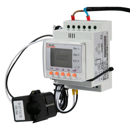 Acrel ACR10R-D16 Bidirectional Single Phase Energy Meter with 120A Split Core Ct RS485 Modbus-RTU for Solar Solis Inverter