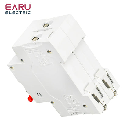 2P 30mA Type AC A B RCBO RCCB MCB Electronic Residual Current Circuit Breaker Over Short Current Leakage Protection EV Charger
