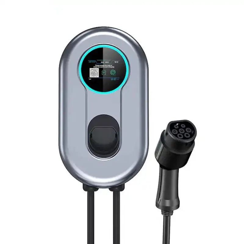 EV Charging Station 32A 22KW 3Phase EVSE Wallbox IEC62196 Type2 Electric Vehicle Car Charger with RFID Card APP EV Home Charger - 54 Energy - Renewable Energy Store