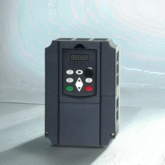 Motor Frequency Inverter, Converts 1 Phase 220V Input to 3 Phase 380V Output, Suitable for 5.5KW/7.5KW Motors, 50/60hz