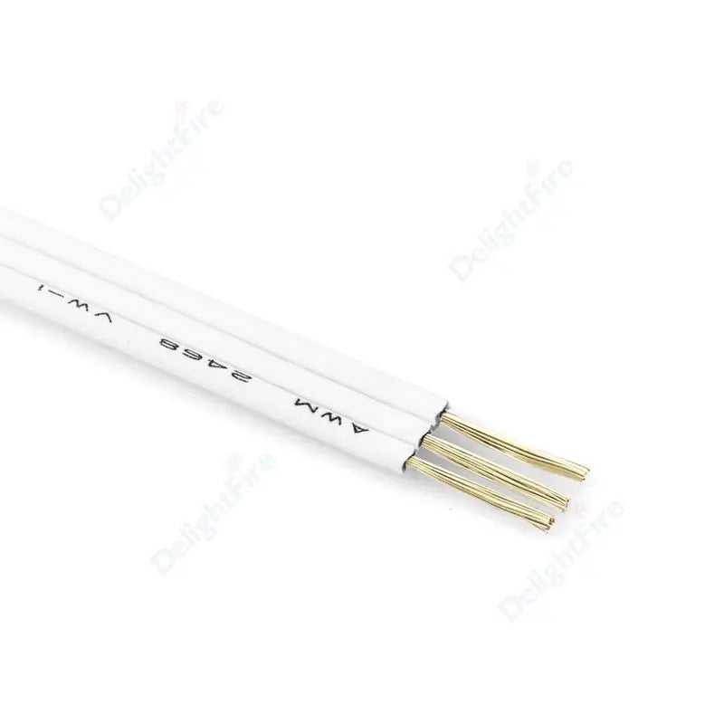 3Pin 12V Electronic Cable Tinned Copper 22 20 18 AWG PVC Wire for WS2811 WS2812B LED Strips by 54 Energy - Renewable Energy Store