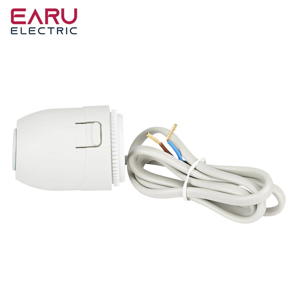Floor Heating Valve NC AC 230V M30*1.5mm Electric Thermal Actuator Manifold For Underfloor Heating TRV Thermostatic Radiator