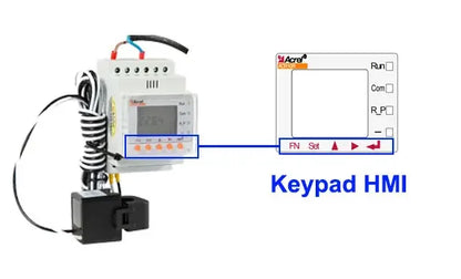 Acrel ACR10R-D16 Bidirectional Single Phase Energy Meter with 120A Split Core Ct RS485 Modbus-RTU for Solar Solis Inverter by 54 Energy - Renewable Energy Store