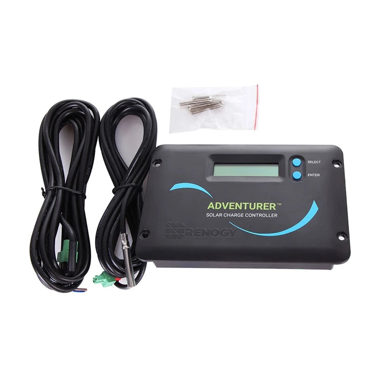 Adventurer Li 30Amp PWM Charge Controller 12V 24V Solar Battery Regulator