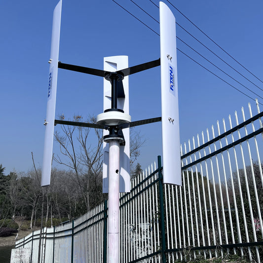 CE Approved 5KW Vertical Wind Turbine 250 RPM Wind Generator 96V 120V 220V 50HZ 3 Blades Home Use New Energy Windmill