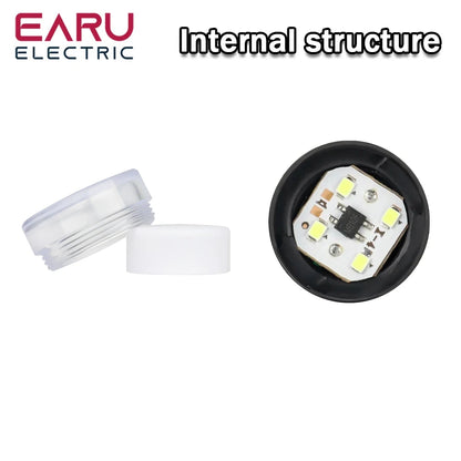 22MM Panel LED Power Electronic Indicator Pilot Signal Light Lamp AC DC 12V 24V 110V 220V 380V Red Green Yellow Blue White LED