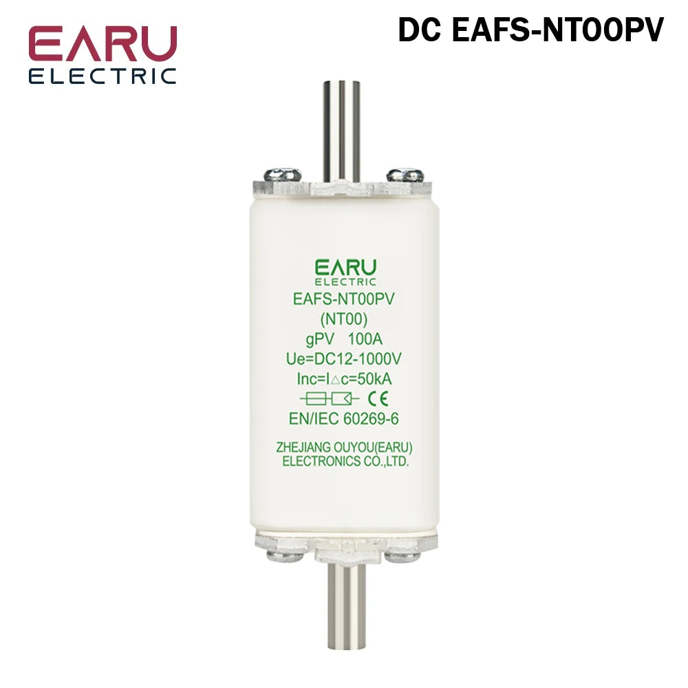 1Pcs Fuse Disconnector Switch for 100A 160A NT00 Battery Fuse Plug-in Knife Type Installation Suitable DC 12V-1000V AC 500V 690V