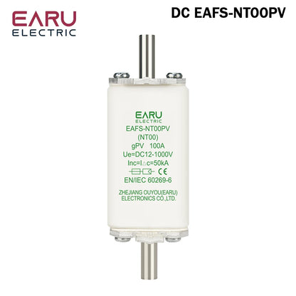 1Pcs Fuse Disconnector Switch for 100A 160A NT00 Battery Fuse Plug-in Knife Type Installation Suitable DC 12V-1000V AC 500V 690V