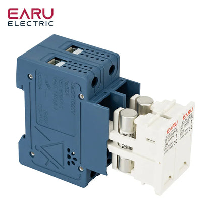 1P 2P 3P 4P Solar DC Fuse Holder High Voltage Solar PV DC 1000V Photovoltaic 6A-32A Photovoltaic System Protection Protector gPV