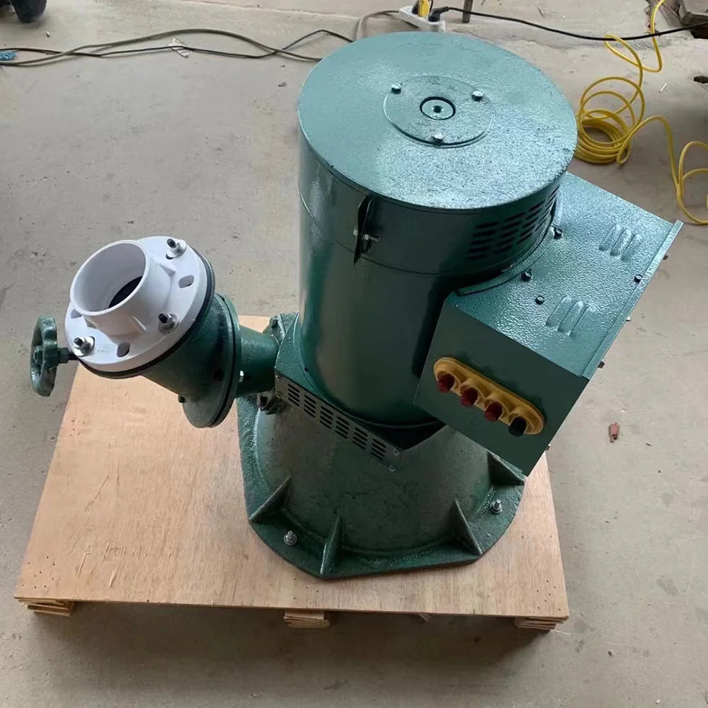 3KW 5KW 10KW Electric Water Turbine Hydroelectric Generator 220V Alternative Power Energy Generator Lighting Charging 5000W