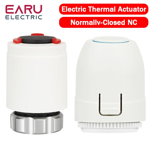 Floor Heating Valve NC AC 230V M30*1.5mm Electric Thermal Actuator Manifold For Underfloor Heating TRV Thermostatic Radiator