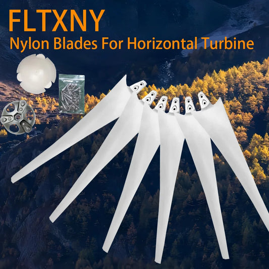 FLTXNY Strength Carbon Fibers Blades For Horizontal Wind Turbine 100W 200W 300W 400W 500W 600W DIY Blades For Wind Generator