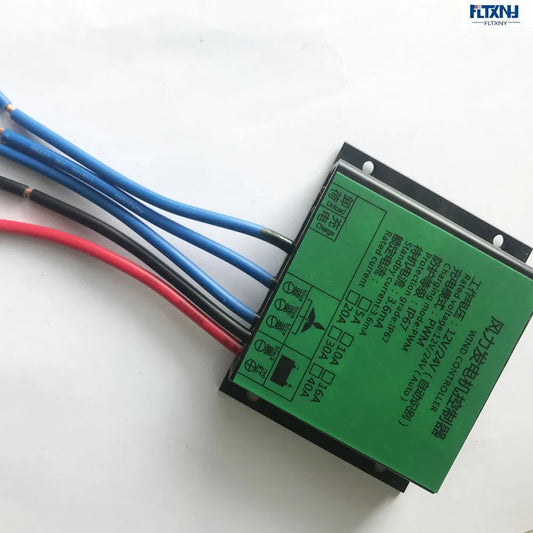 5A 10A 16A 20A 30A 40A Wind Turbine Charge Controller 12V 24V AUTO Water Proof Regulator For 100W-800W Small Windmill Generator