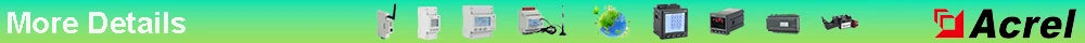 Acrel ACR10R-D16 Bidirectional Single Phase Energy Meter with 120A Split Core Ct RS485 Modbus-RTU for Solar Solis Inverter