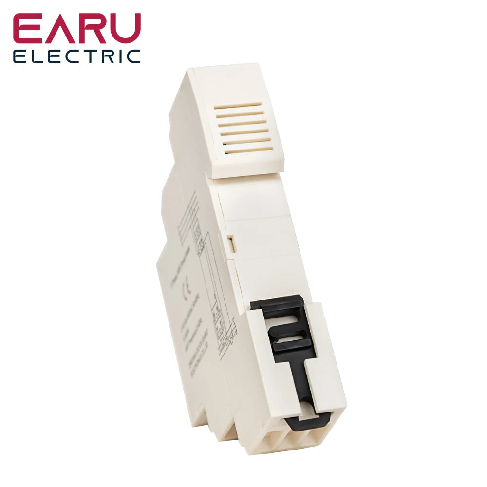 Tuya Smart WiFi ZigBee Energy Meter with 3 CT Clamps for Solar PV System Power Production Consumption Bidirectional Monitoring