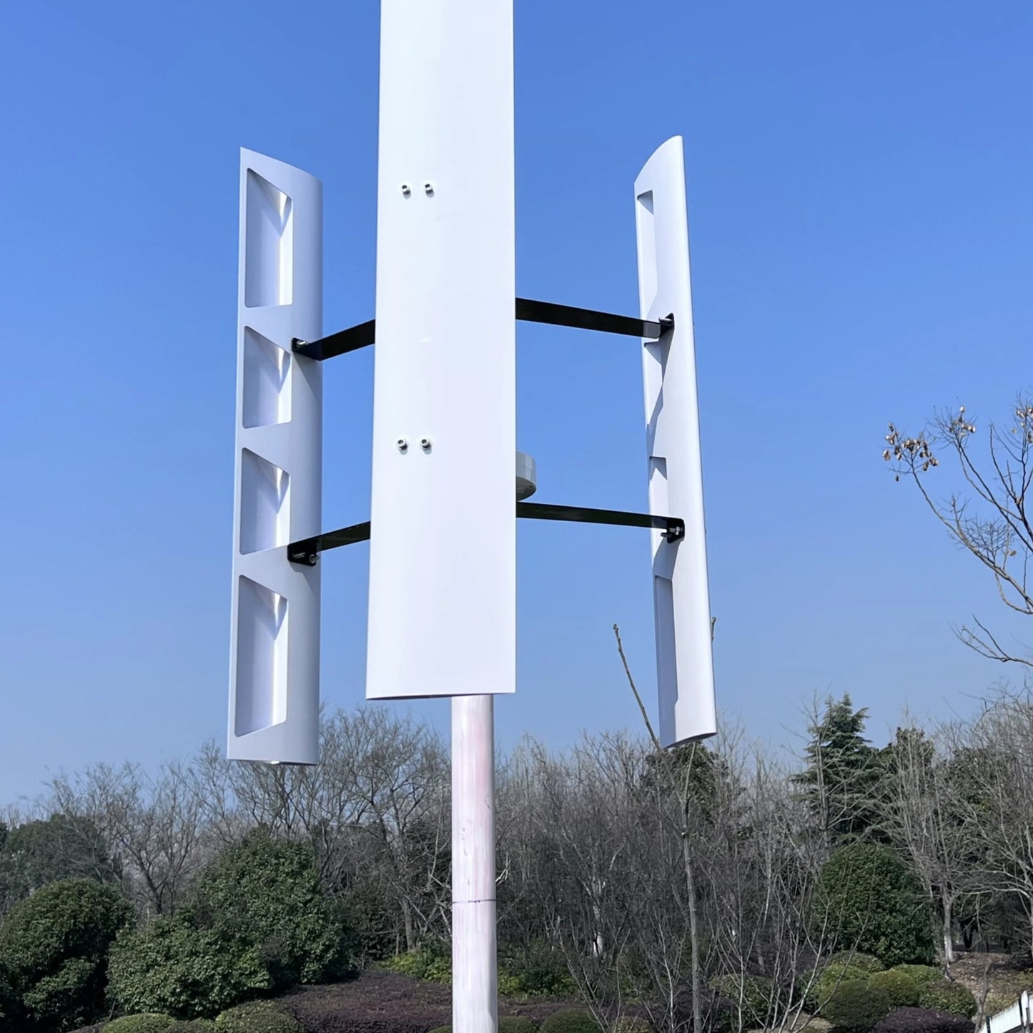 FLTXNY Wind Turbine 1000W 2000W 12V 24V 48V Vertical Wind Generator With Controller 3 Phase With 3 blades For HomeUse CE