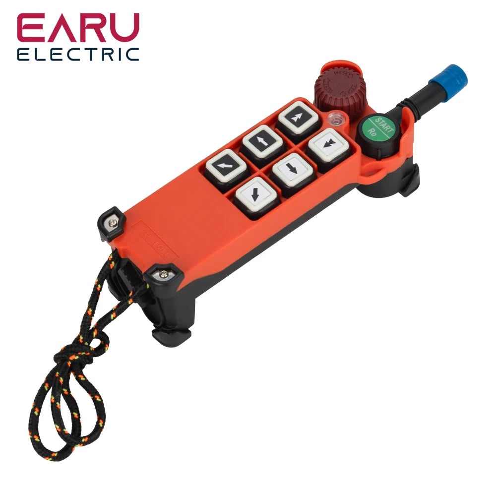 Industrial Remote Controller Switches Hoist Crane Control Lift Crane 1 Transmitter + 1 Receiver F21-E1 Arrow 220V 12V 24V 380V