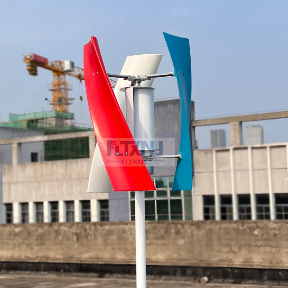 2000W Vertical Axis Wind Turbine Generator Small Windmill With MPPT Hybrid Controller 12V 24V 48V Low RPM For Home Farm Use 54 Energy - Renewable Energy Store