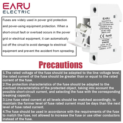 One Set 2P Parallel DC Fuse Holder 10*38mm High Voltage Solar PV 1000V 6A-32A Base Photovoltaic System Protection Protector gpV