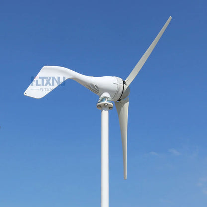 New Micro wind turbine generator 400w 12v 24v horizontal low noise with high efficient 3 blades or 5 blades