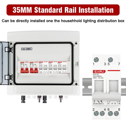 1P 2P 3P 4P 40A 63A 125A Din Rail Modular MTS Dual Power Manual Transfer Switch Isolating Discounnecting Switch Circuit Breaker