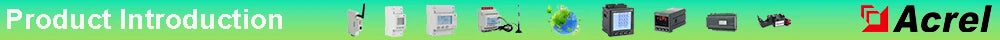 Acrel ACR10R-D16 Bidirectional Single Phase Energy Meter with 120A Split Core Ct RS485 Modbus-RTU for Solar Solis Inverter