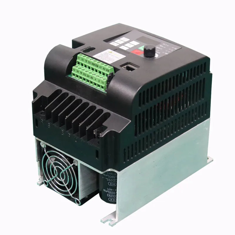 Single Phase to 3 Phase Converter, 220V In to 380V Out, VFD AC Frequency Inverter for 1.5KW, 2.2KW, 4KW, 5.5KW, 7.5KW, 11KW by 54 Energy - Renewable Energy Store