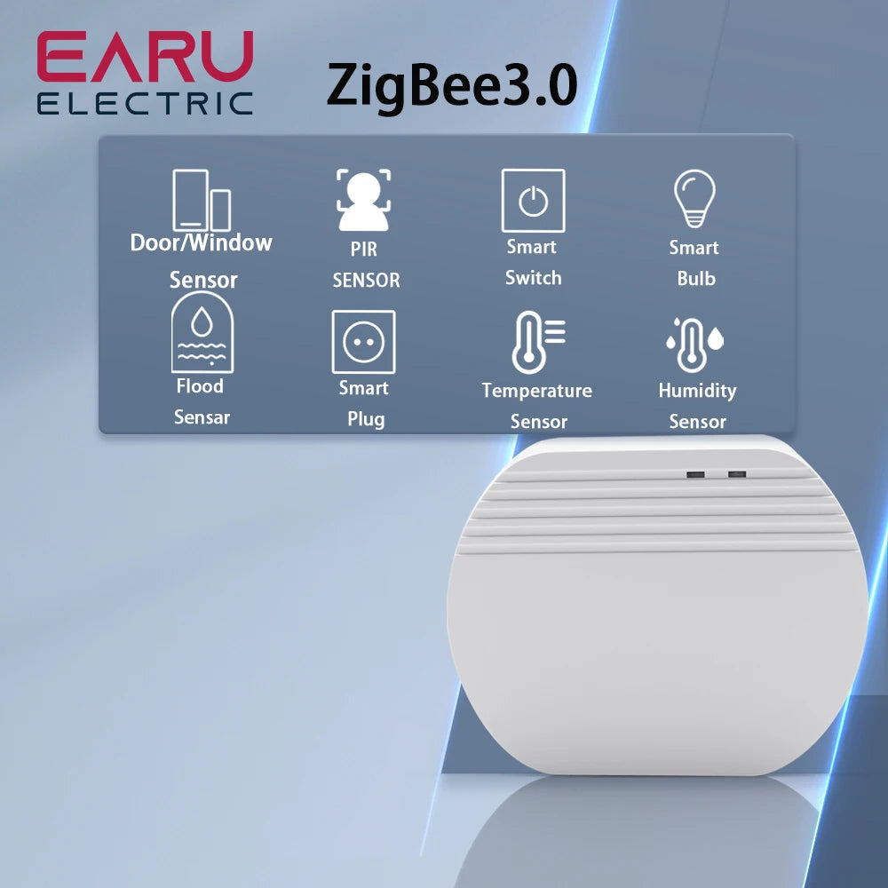 Smart ZigBee 3.0 Wired Gateway Hub eWeLink App Smart Home Automation Ethernet Bridge Works With Tasmota Zigbee Home Assistant by 54 Energy - Renewable Energy Store
