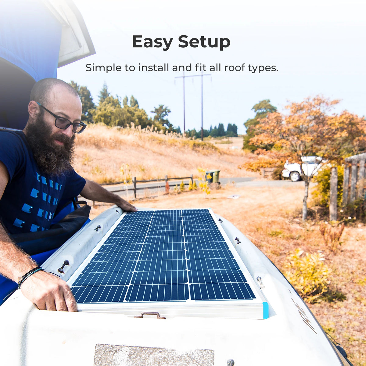 Solar Panel 100 Watt 12 Volt High-Efficiency Monocrystalline PV Module by 54 Energy - Renewable Energy Store