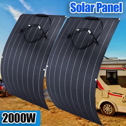 Solar Panel 500W 1000W 1500W 2000W Super Power Kit For RV Boat Car by 54 Energy - Renewable Energy Store