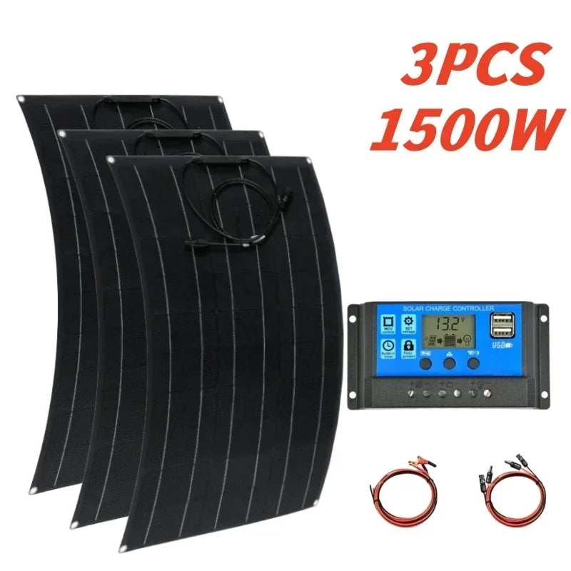 Solar Panel 500W 1000W 1500W 2000W Super Power Kit For RV Boat Car by 54 Energy - Renewable Energy Store