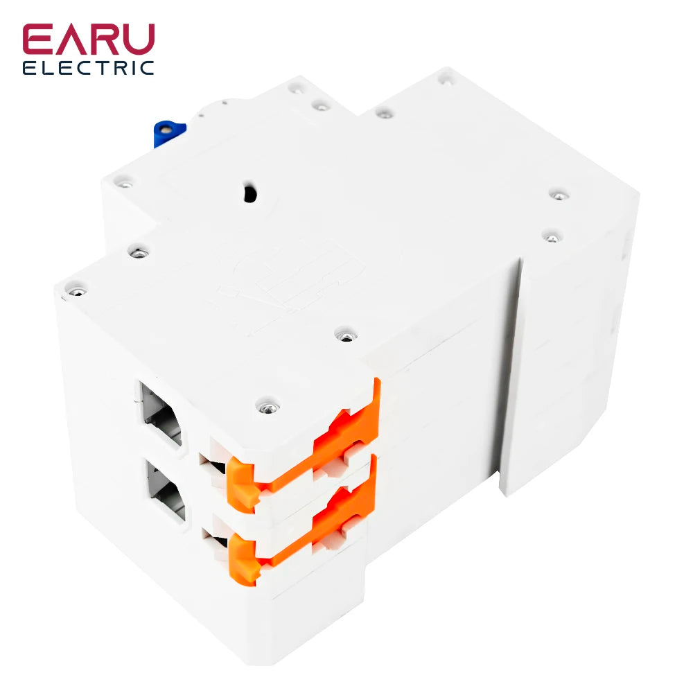 Disjoncteur intelligent WiFi Tuya MCB AC230V 1-80A réglable Compteur d'énergie kWh Protection contre les surintensités, les sous-tensions et les courts-circuits